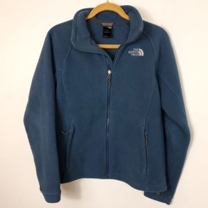 caribbean blue fleece jacket
